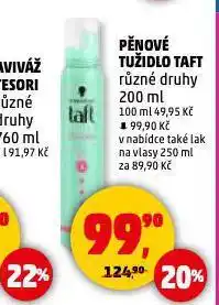 Penny Market Taft pěnové tužidlo nabídka