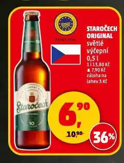 Penny Market Pivo staročech nabídka