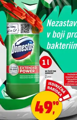 Penny Market Domestos wc čistič nabídka