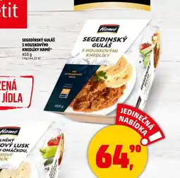 Penny Market Hamé segedínský guláš s houskovými knedlíky nabídka