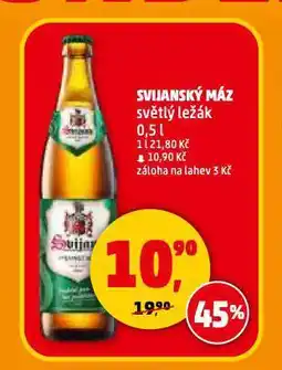 Penny Market Pivo svijanský máz nabídka