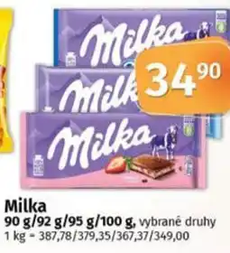 Coop Milka nabídka