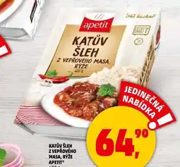 Penny Market Apetit katův šleh z vepřového masa, rýže nabídka