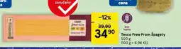 Tesco Free from špagety nabídka
