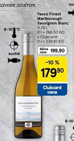 Tesco Finest marborough sauvignon blanc nabídka