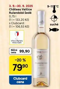 Tesco Chateau valtice rulandské šedé nabídka