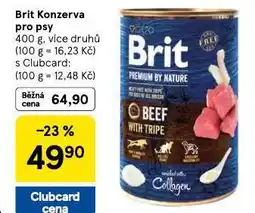Tesco Brit kozerva pro psy nabídka