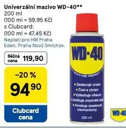 Tesco Univerzní mazivo wd-40 nabídka