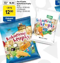 Tesco Pan křupka kukuřičké křupky nabídka