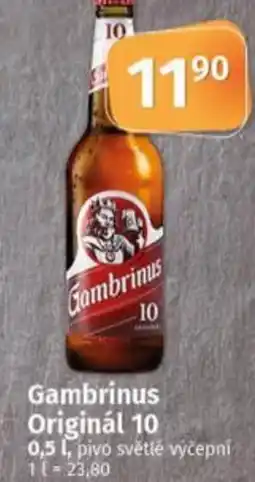 Coop Gambrinus Originál 10 nabídka