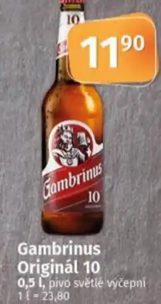 Coop Gambrinus Originál 10 nabídka