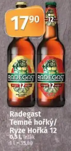 Coop Radegast Temně hořký/ Ryze Hořká 12 nabídka