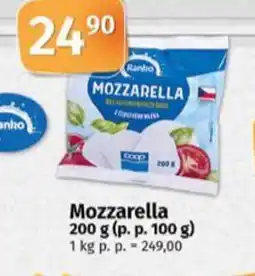 Coop Ranko Mozzarella nabídka