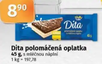 Coop Dita polomáčená oplatka nabídka