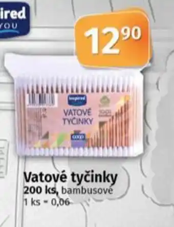 Coop Vatové tyčinky nabídka