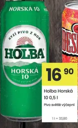 Kubík potraviny Holba Horská 10 nabídka