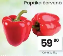 Kubík potraviny Paprika červená nabídka