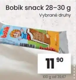 Kubík potraviny Bobík snack nabídka