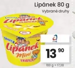 Kubík potraviny Madeta Lipánek nabídka