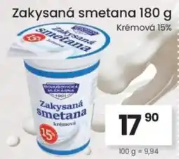 Kubík potraviny Zakysaná smetana nabídka