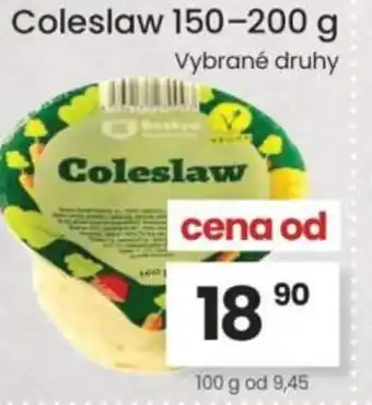Kubík potraviny Coleslaw nabídka