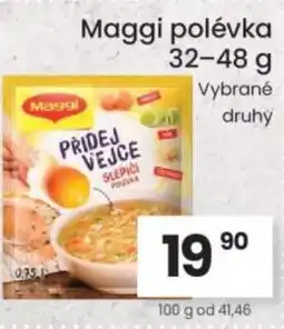 Kubík potraviny Maggi polévka nabídka