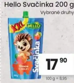 Kubík potraviny Hello Svačinka nabídka