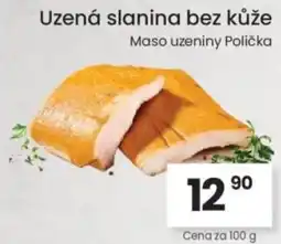 Kubík potraviny Uzená slanina bez kůže nabídka