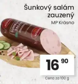 Kubík potraviny Šunkový salám zauzený nabídka