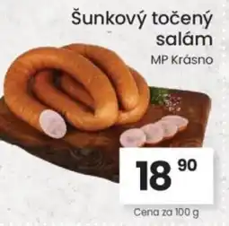 Kubík potraviny Šunkový točený salám nabídka