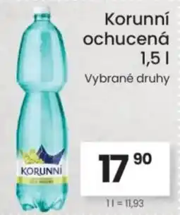 Kubík potraviny Korunní ochucená nabídka