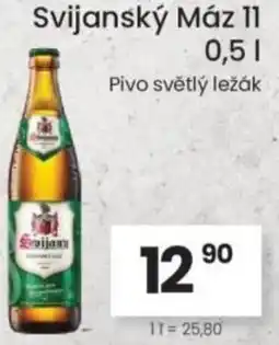 Kubík potraviny Svijanský Máz 11 nabídka