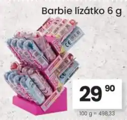 Kubík potraviny Barbie lízátko nabídka