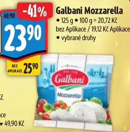Albert Galbani Mozzarella nabídka