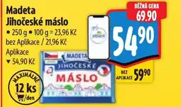 Albert MADETA Jihočeské máslo nabídka