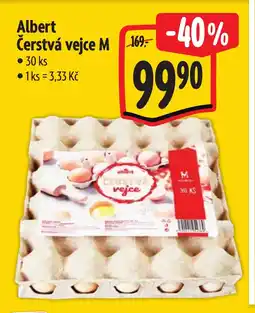 Albert Albert Čerstvá vejce M nabídka
