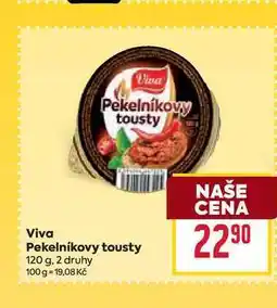 Billa Viva Pekelnikovy tousty 120 g nabídka