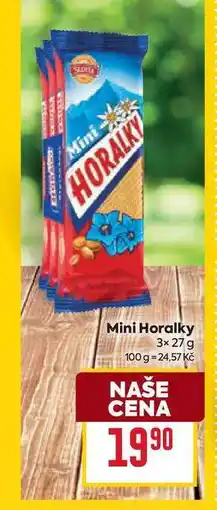 Billa Mini Horalky 3x 27 g nabídka