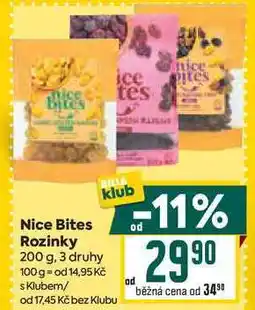 Billa Nice Bites od Rozinky 200 g nabídka