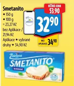 Albert Smetanito nabídka