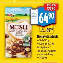 Albert Bonavita Müsli nabídka