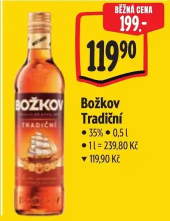 Albert Božkov Tradiční nabídka