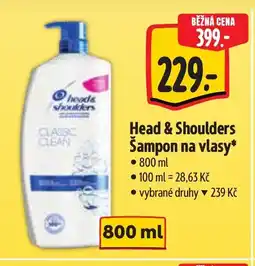 Albert Head & Shoulders Šampon na vlasy nabídka