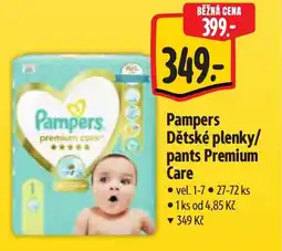 Albert Pampers Dětské plenky/ pants Premium Care nabídka