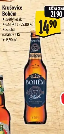 Albert Krušovice Bohém nabídka