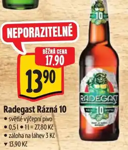 Albert Radegast Rázná 10 nabídka