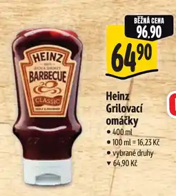 Albert Heinz Grilovací omáčky nabídka