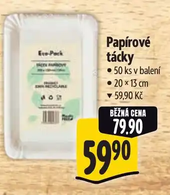 Albert Papírové tácky nabídka