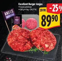 Albert Excellent Burger Angus nabídka