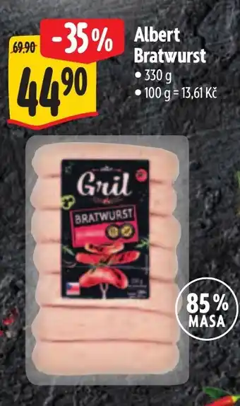 Albert Albert Bratwurst nabídka